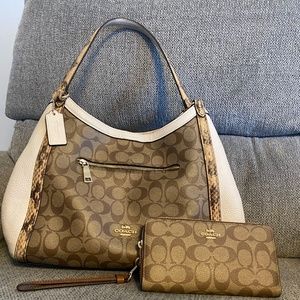 Coach Bag and Wallet